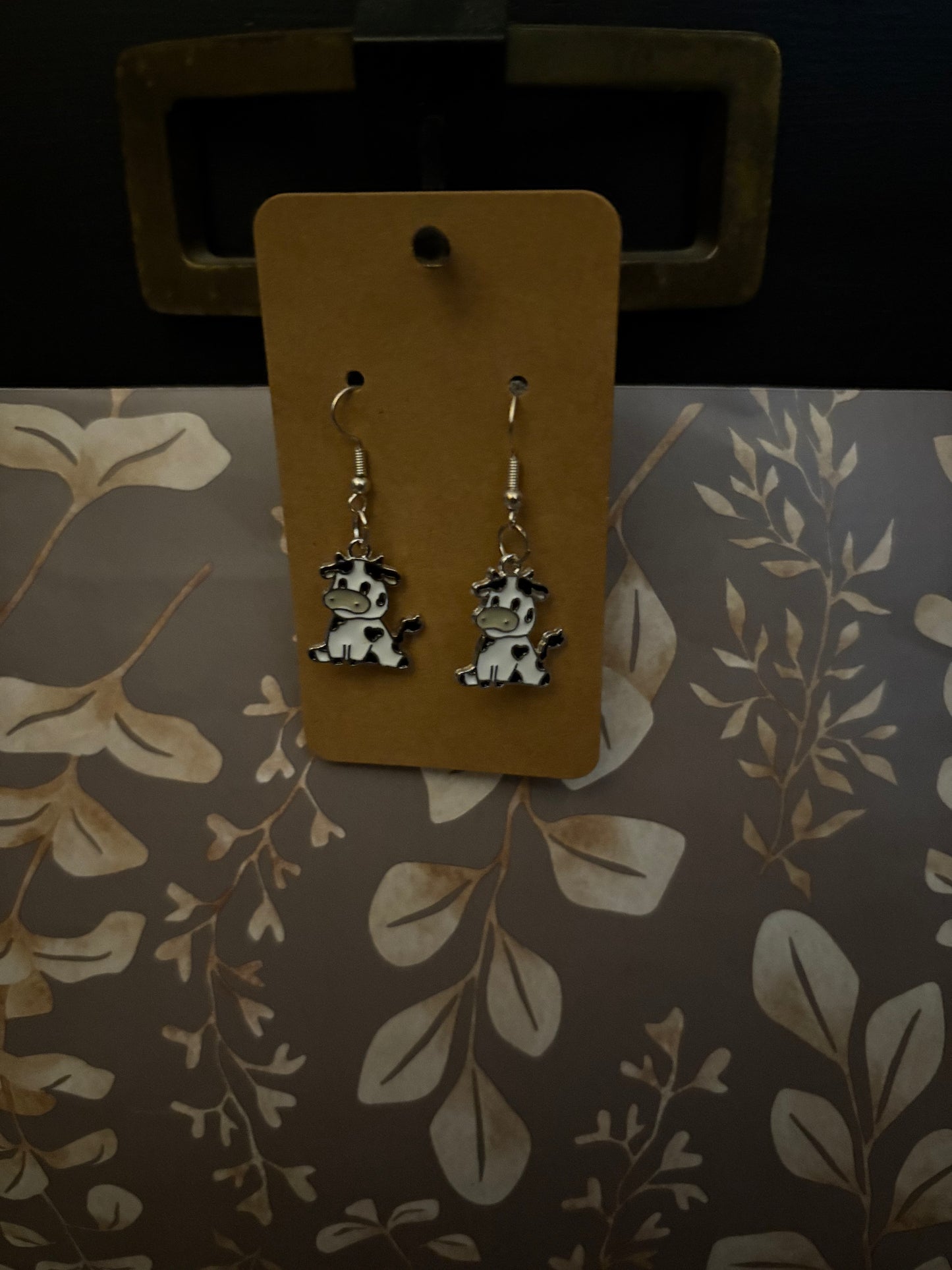 Cow Earrings