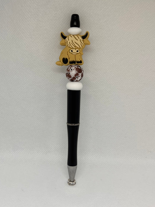 Tan Highland Cow Pen