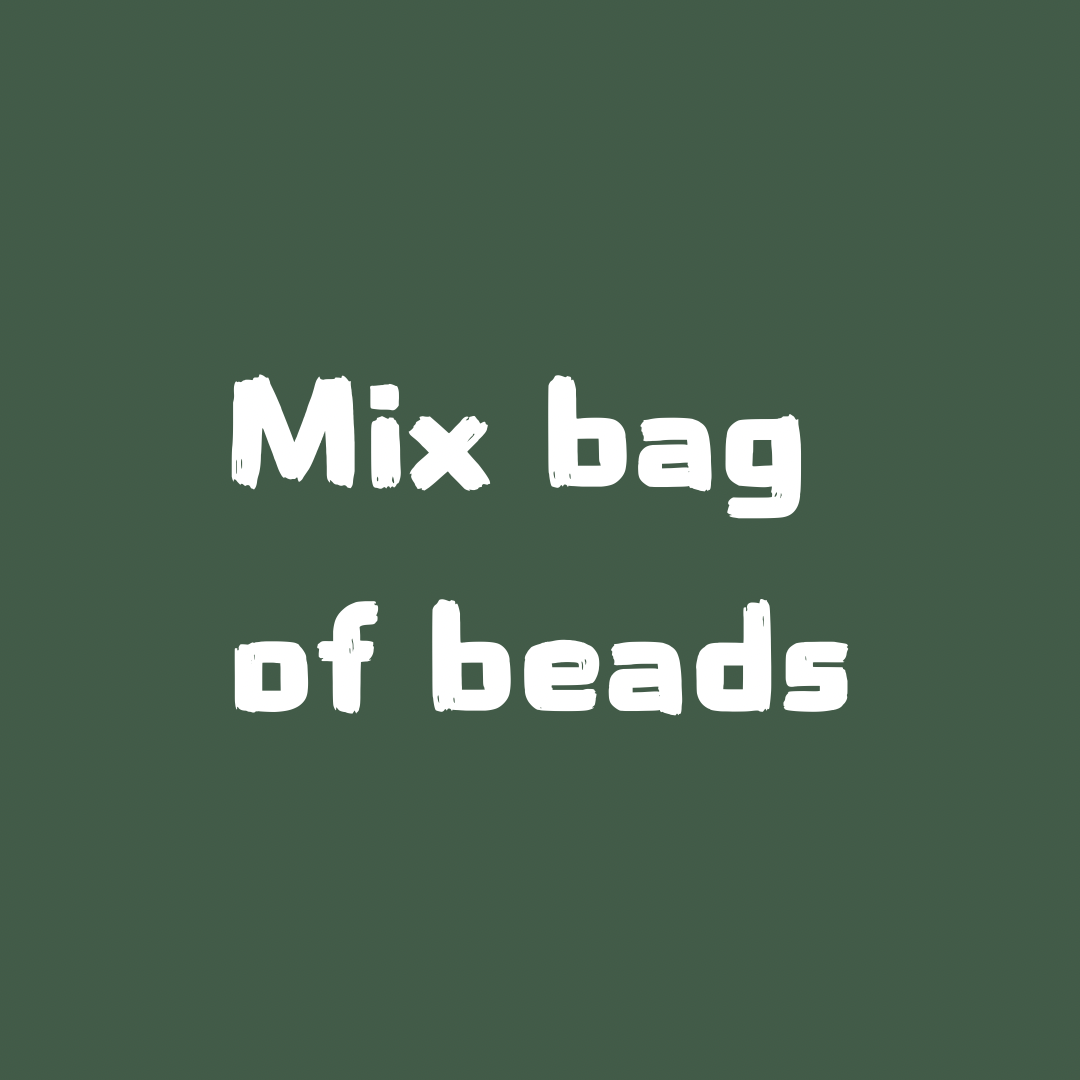 Mixed bag of beads for destash